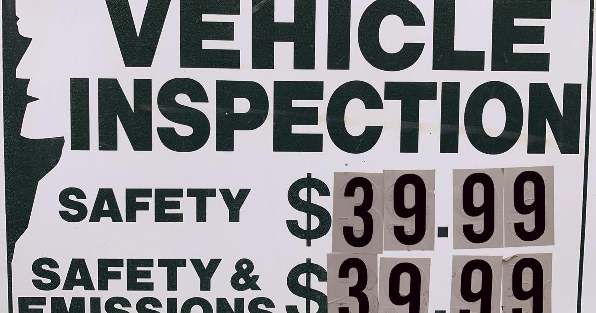 State Inspection Rate Sign Police find frequent violations at local auto inspection stations ...