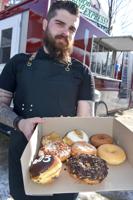 Donuts keep 'em coming back – New food truck quickly draws loyal clientele