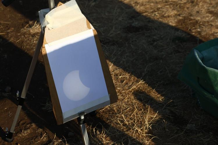 Solar eclipse seen in Bristol