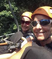 Taking to the air at Gunstock