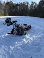 Two snowmobilers injured in Franklin Saturday, after collision with each other