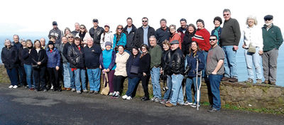 Travelers will watch St. Patrick’s Day parade in Galway today