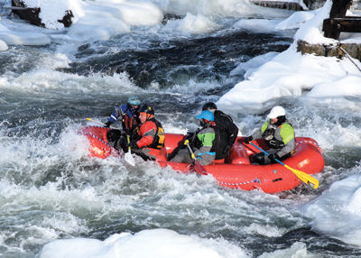Freezing New Year’s Day tradition