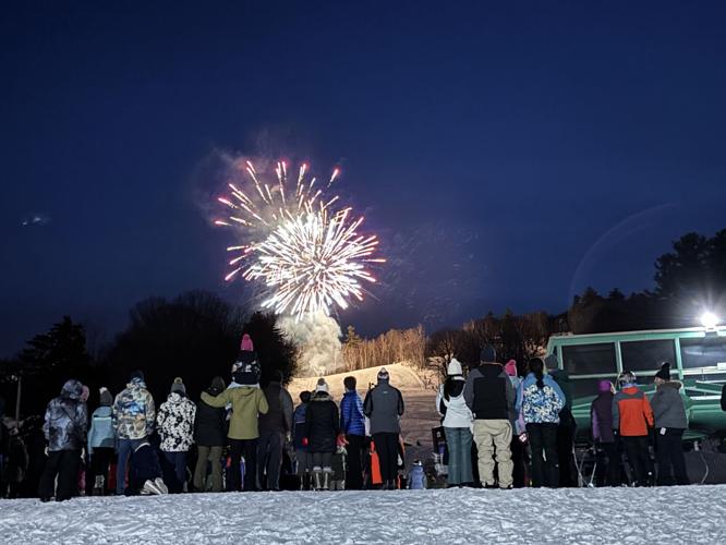 Fireworks over Gunstock