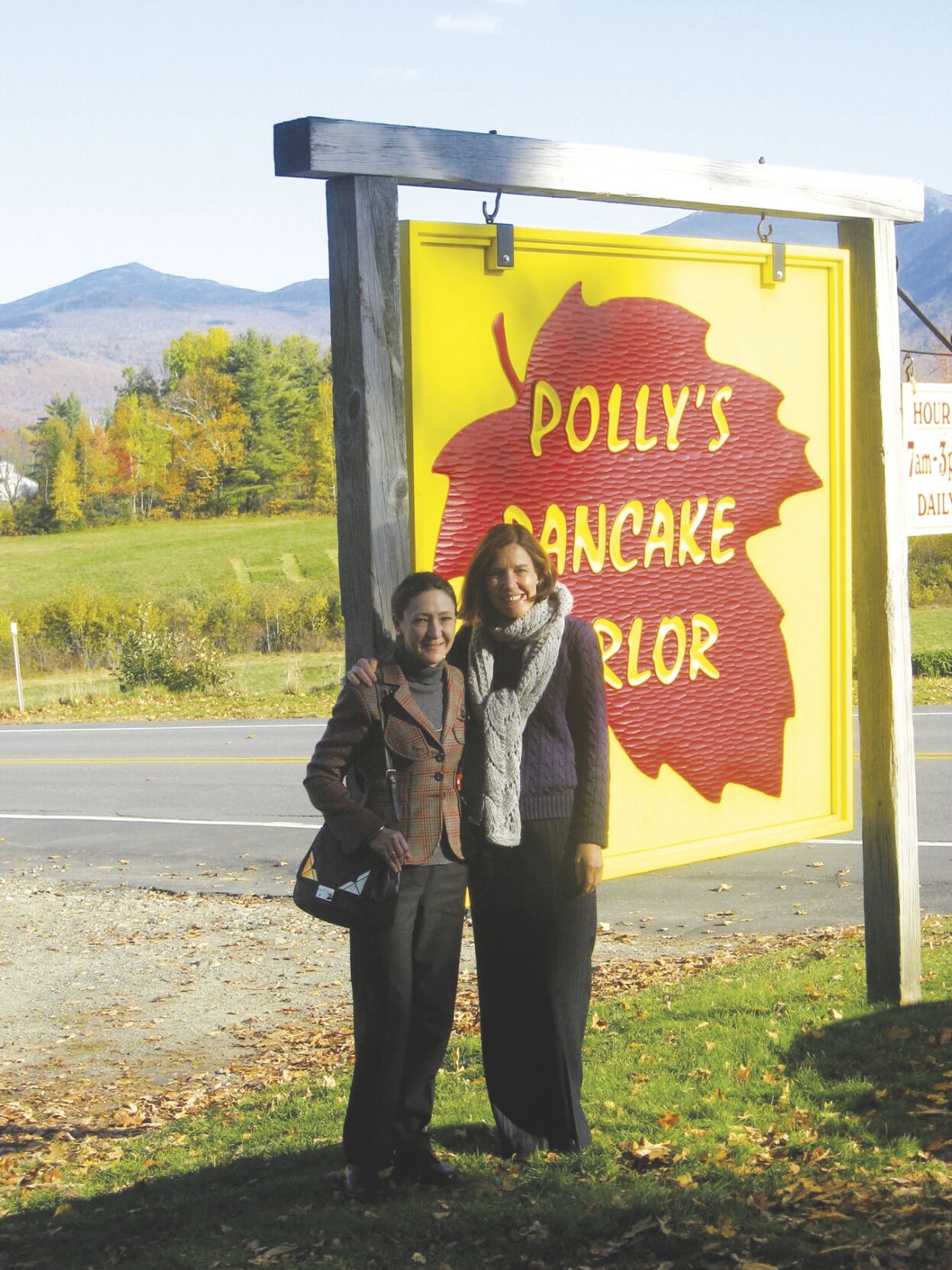 a visit to Polly's Pancake Parlor