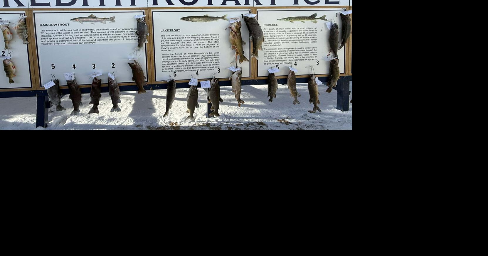 Largest lake trout nabbed in Winni during ice-fishing derby