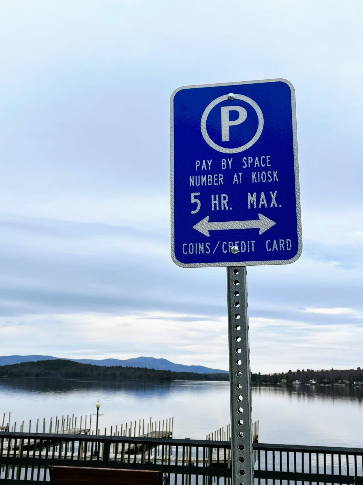 Parking sign
