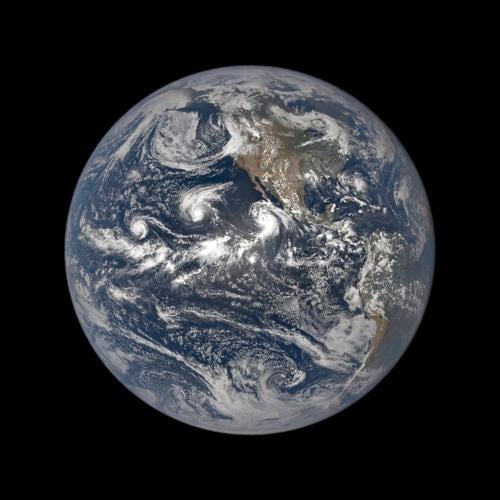 Rare trio of tropical cyclones spotted in the Pacific