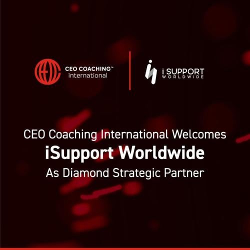 CEO Coaching International Welcomes iSupport Worldwide as a Strategic Partner, Helping Owner-Led Companies Save, Scale, and Direct Their Own Global Teams