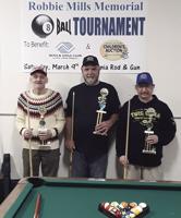 12th Annual Robbie Mills Memorial 8 Ball Tournament recognizes winners, thanks sponsors