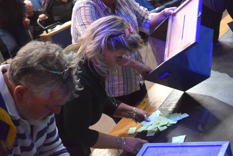 Bruce Jones and Kerri Parker