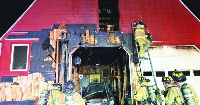 No injuries in garage fire in Gilmanton | Local News | laconiadailysun.com