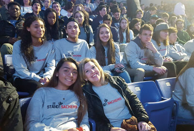 Laconia high schoolers attend opioid summit for students in Lowell, Mass.