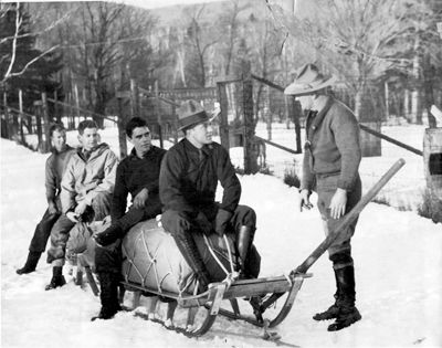 Chinook disappears on Byrd's Antarctic Expedition on his 12th birthday