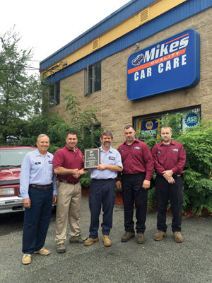 Mike's Car Care wins Auto Repair Facility of the Year