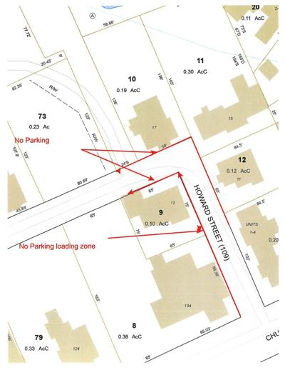 Howard St map