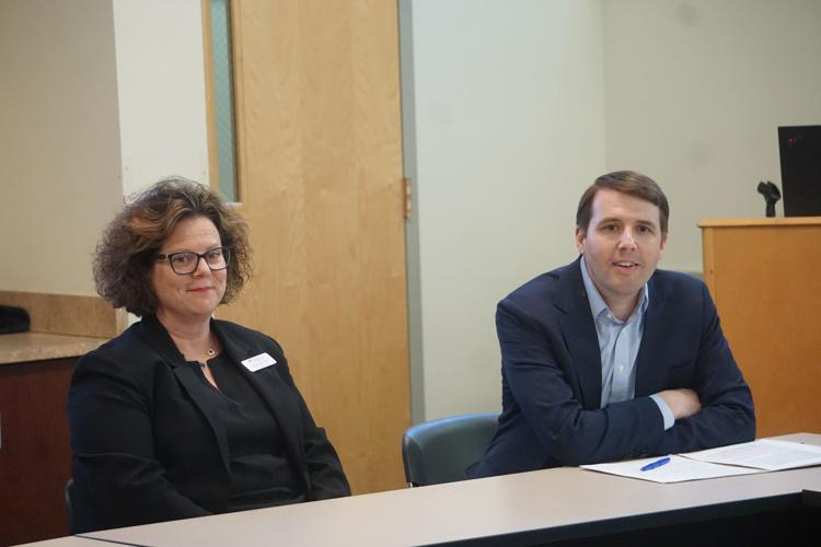 Rebecca Bryant and Congressman Chris Pappas