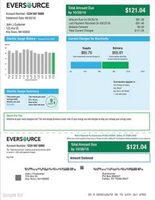 Eversource unveils new format for electric bills