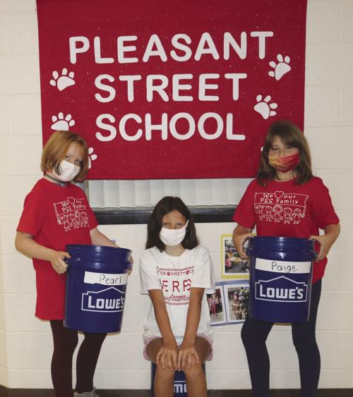 Lowe's donates outdoor classroom supplies to PSS