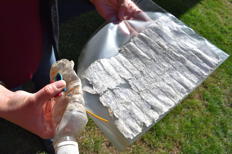 Found bottle offers slice of girls' summer life 20 years ago