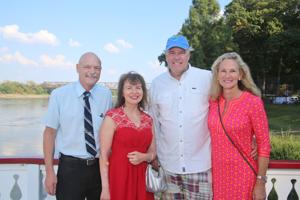 Bob Criss, awardee, Anne Hofmeister, David and Sandy Mesker