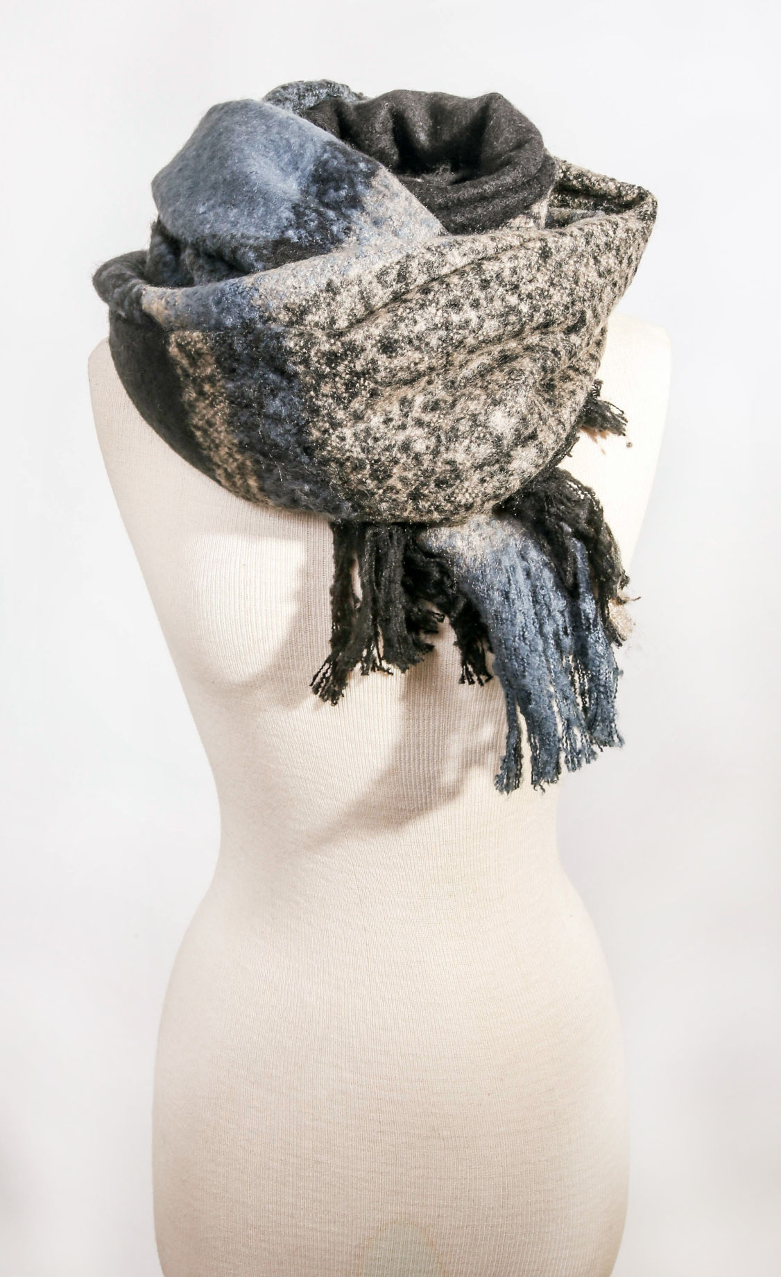 Make a Statement Blanket Scarves Features