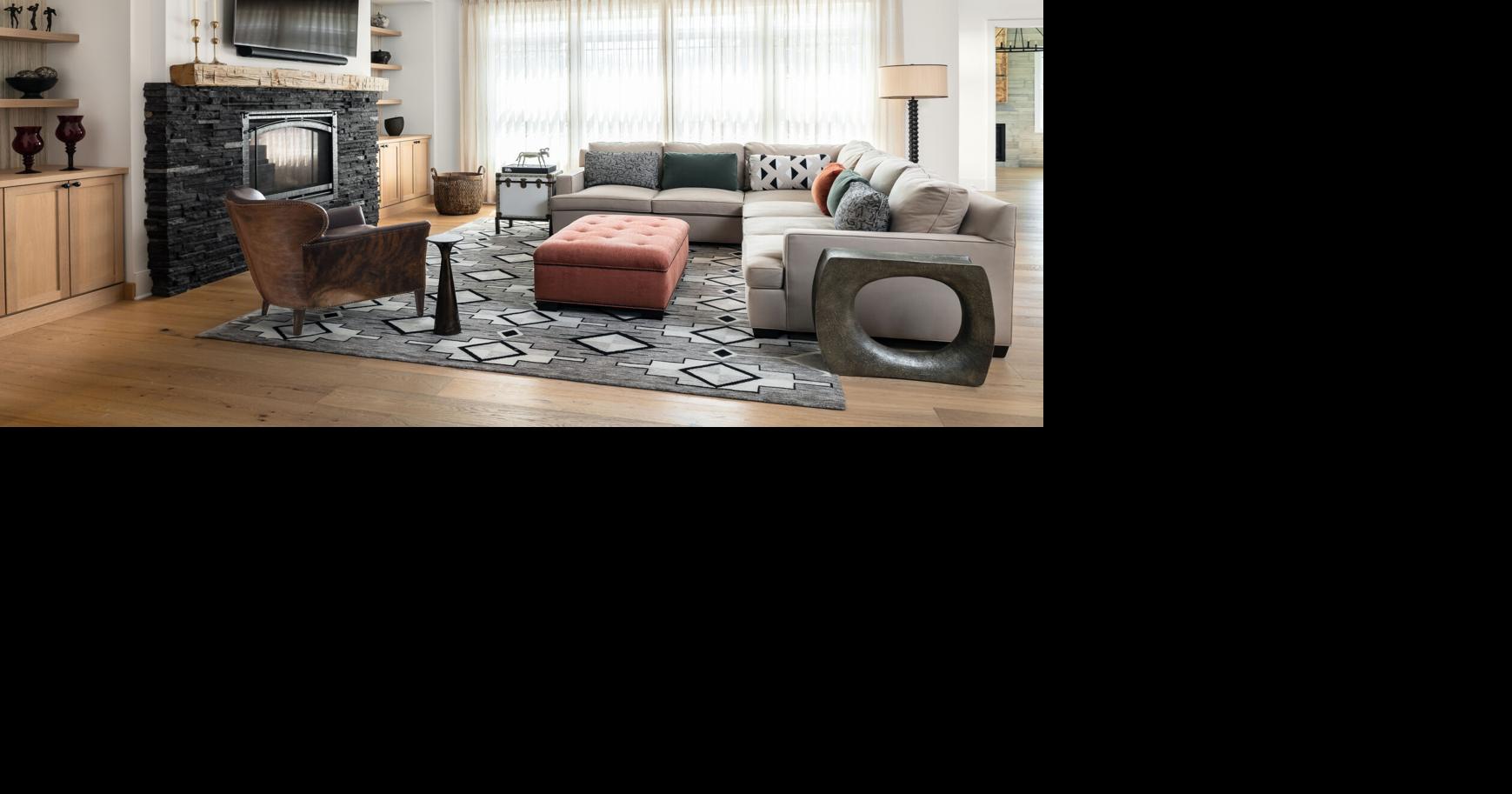 Living room makeover inspired by exotic luxury resorts