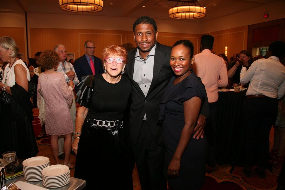 Karen Kalish, James Bartley, U City Schools Superintendent Sharonica Hardin-Bartley