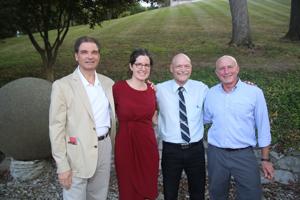 Richard Lageson Chairman of the board, Kathleen Henry, President,Robert Criss awardee, Brruce Morrison,