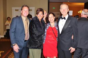 Andy and Lisa Sharpe, Cassie and Don Hamblen
