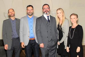 Jason Deem, Nathan Dirkberger, Emily Hood, Birdie Peck