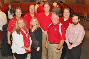 Dr. John and Patti Pieper, Todd Evers, Julita and Marty Michel, Ron Fitzwater, Garth Reynolds, Jeremy Degenhart