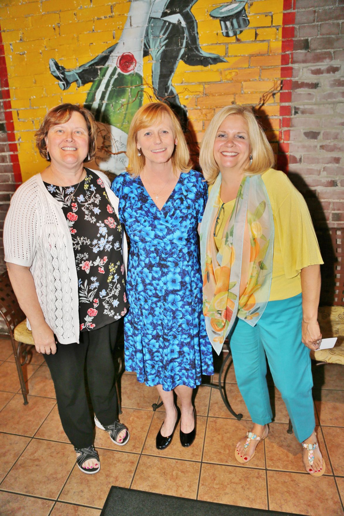 Christine Brust, Julie Peetz, Kathy Sartori (Volunteers)