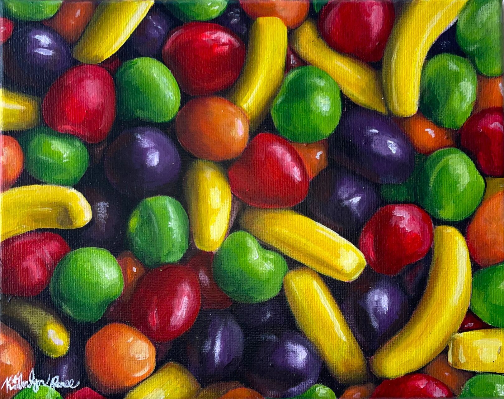 Kimberlyn Renee brings color back through vivid artworks