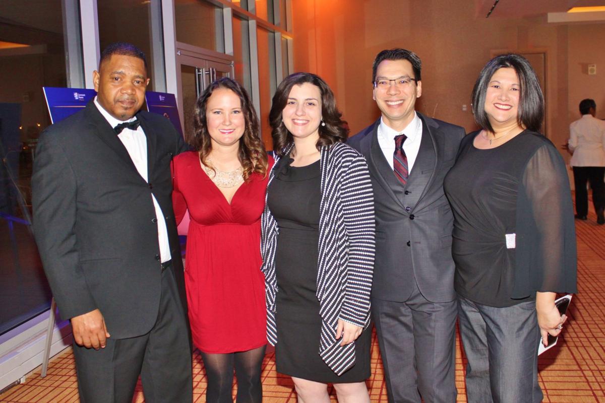 John Cancer, Megan Gray, Brittany Graham, John and Karen Scherr