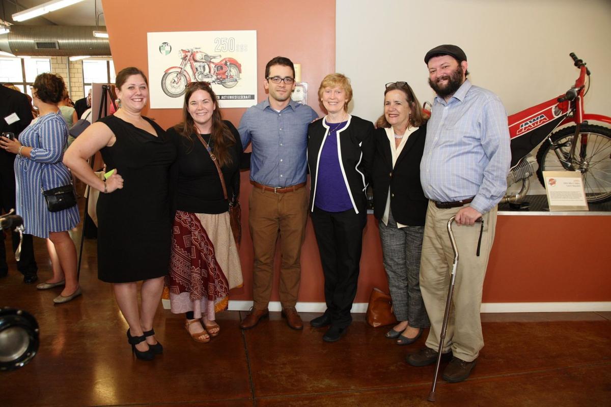 Paige Bloom-Ellis, Maggie Ellinger-Locke, Martin Ellinger, State Representative Deb Lavender, Linda Locke, Eirik Cheverud