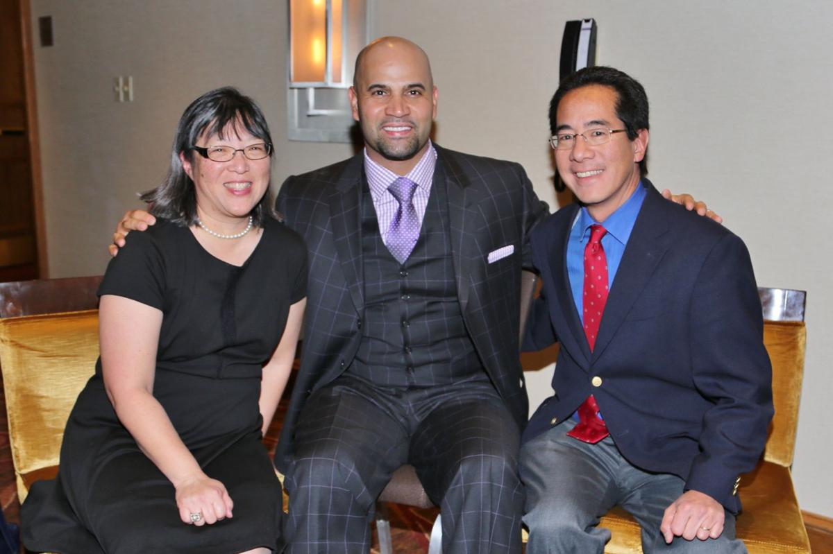 Cecila Yu, Albert Pujols, Michael Wong