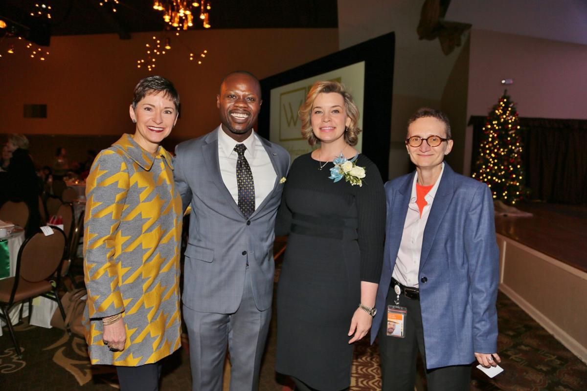 Penny Pennington, Yinka Faleti, Toby Johnson honoree, Ellen Theroff