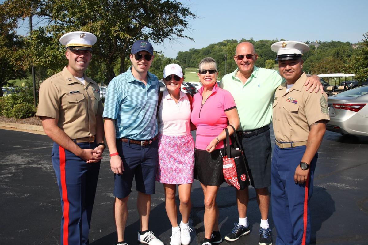 Capt Erik Andrew, Cody Cripps, Hillary Crips, Laurie and Bill Fraz, MSgt Jose Vasquez