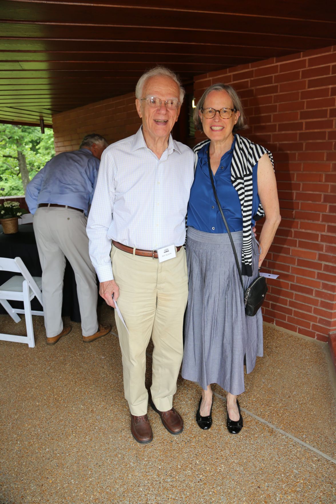 Ray Slavinm Harriet Baron