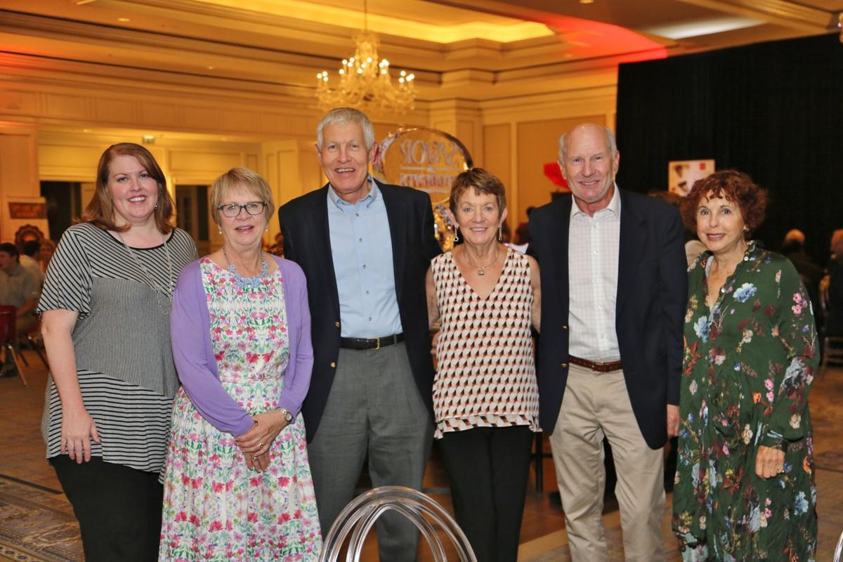 Megan, Joan, and Larry Schacht, Mary Jo and Jerry Liberstein, Lisa Mechele