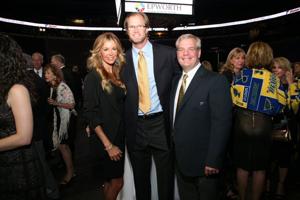 Lauren and Chris Pronger, Bob Gassoff