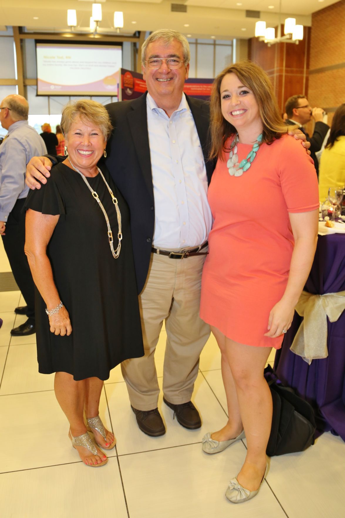 Marianne and Dr. Bob Bergamini, Dr. Elizabeth Bergamini