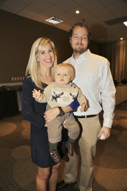 Carrie, Harrison and Kevin Miller