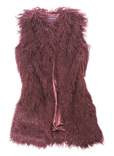 One Look, Two Ways: French Connection Chicago fur vest