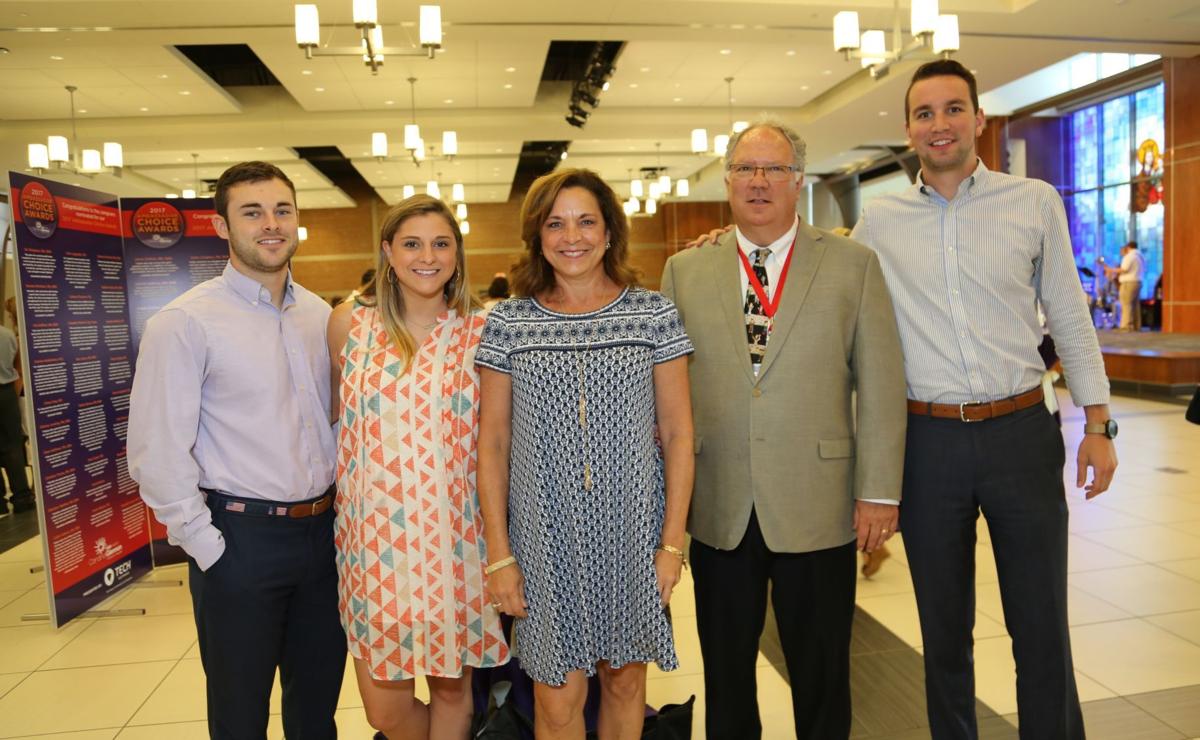 Austin Sweeney, Tricia and Joanne Noyes, Gary Albers awardee, Ben Albers