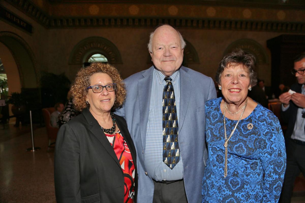 Dr. Frances Levine, Alan Wheeler, Christy Franchot James
