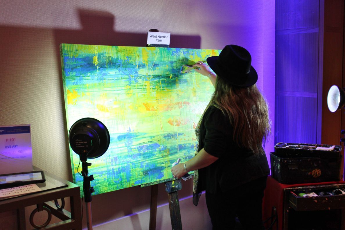 Artist Jennifer Hayes