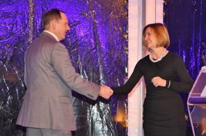 Mayor Francis Slay, Lesley Hoffarth