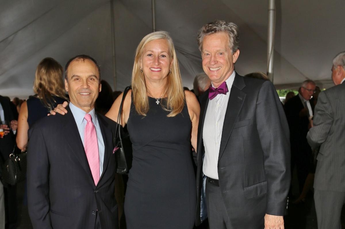 Scott Turow, keynote speaker and author, Marchelle and Ridley Pearson, author